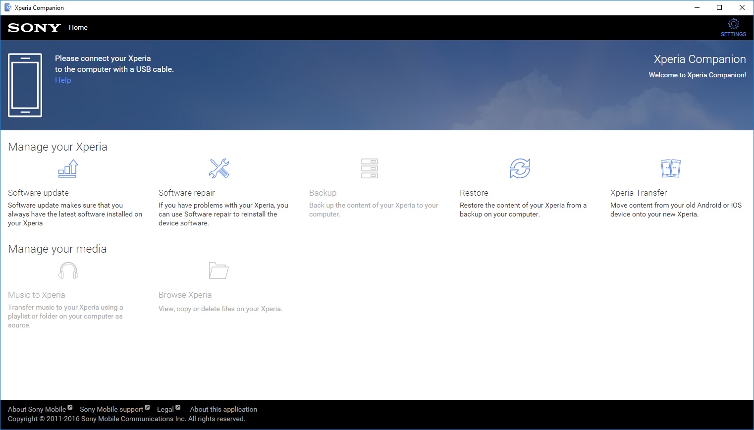 Xperia Companion - Screenshot #4