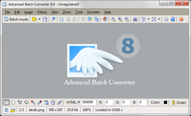 Advanced Batch Converter - Screenshot #1