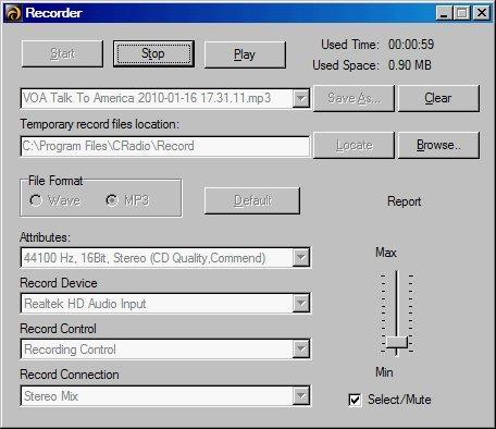 CRadio - Screenshot #5