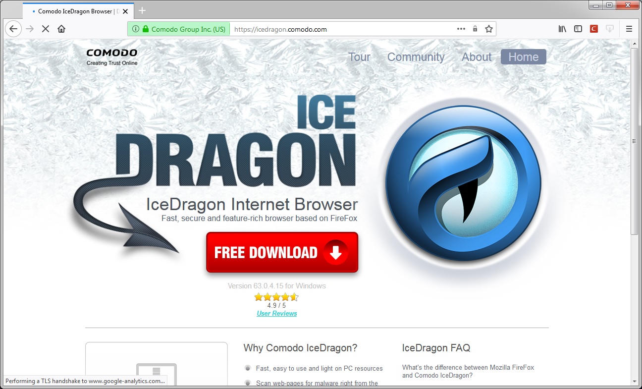 download the last version for android Comodo Dragon 113.0.5672.127
