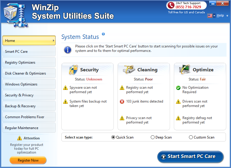 winzip utilities suite free download