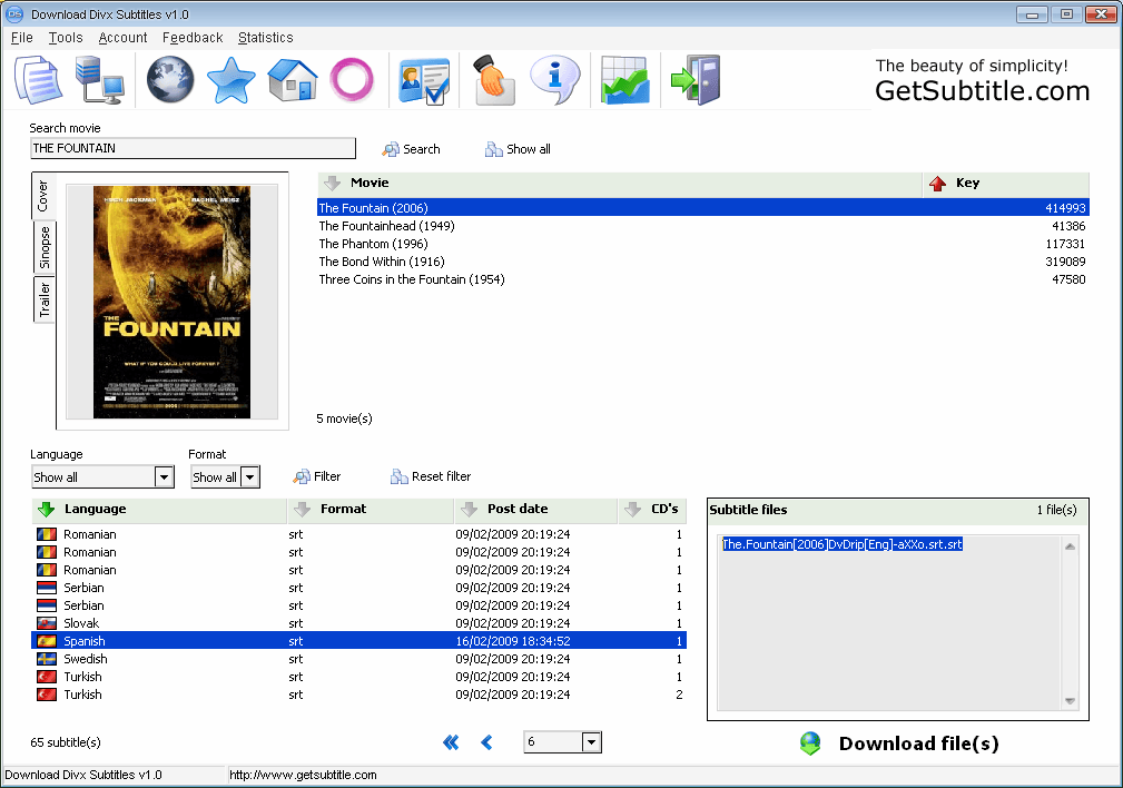 free downloadable divx movies