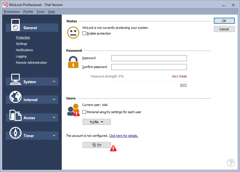 WinLock Professional - Screenshot #9