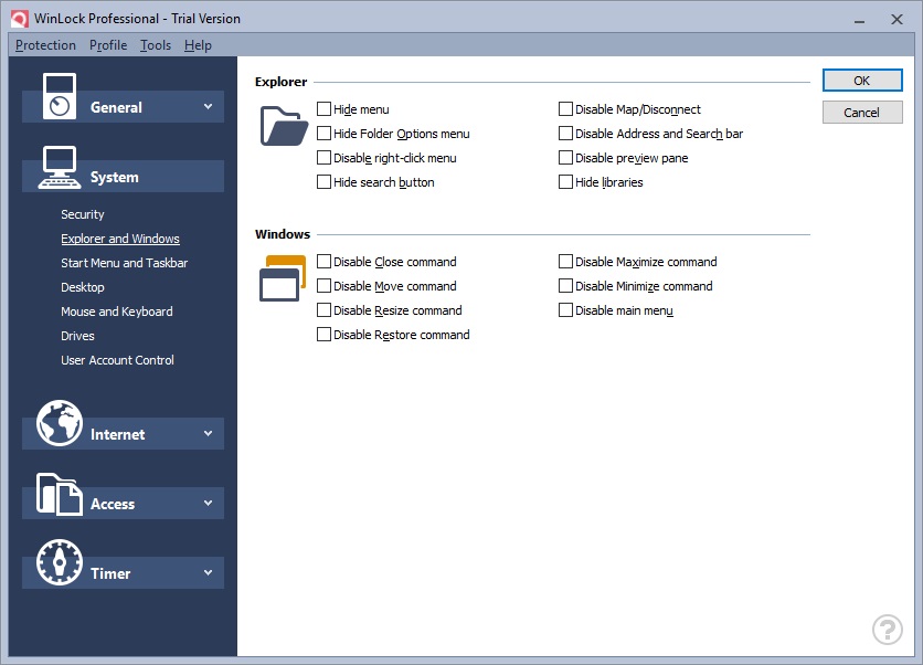 WinLock Professional - Screenshot #7