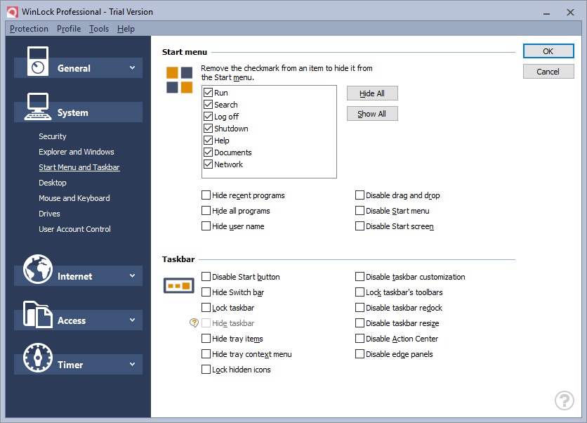 WinLock Professional - Screenshot #6