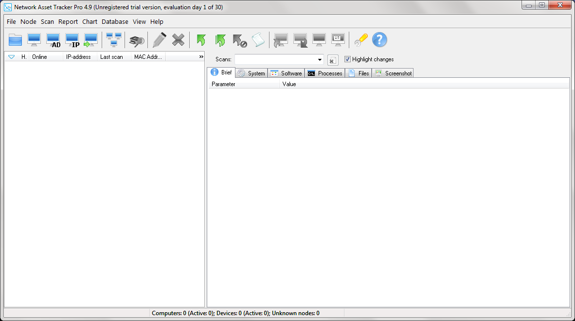 Network Asset Tracker Pro - Screenshot #1