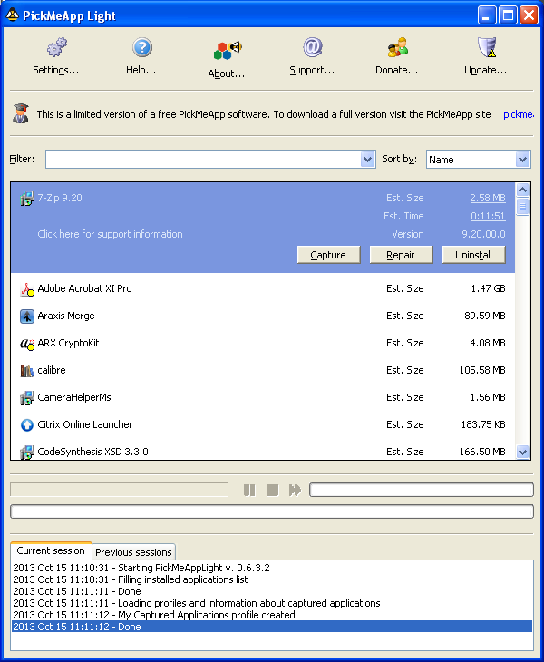 PickMeAppLight latest version - Get best Windows software