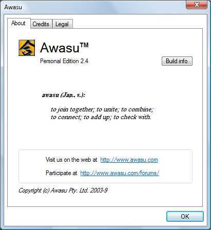 Awasu Personal Edition - Screenshot #5