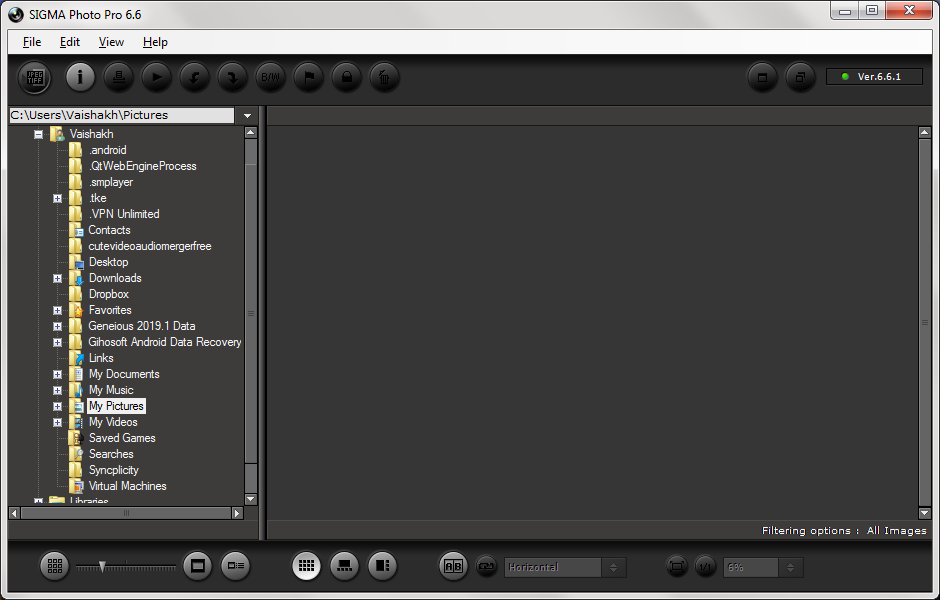 SIGMA Photo Pro - Screenshot #1