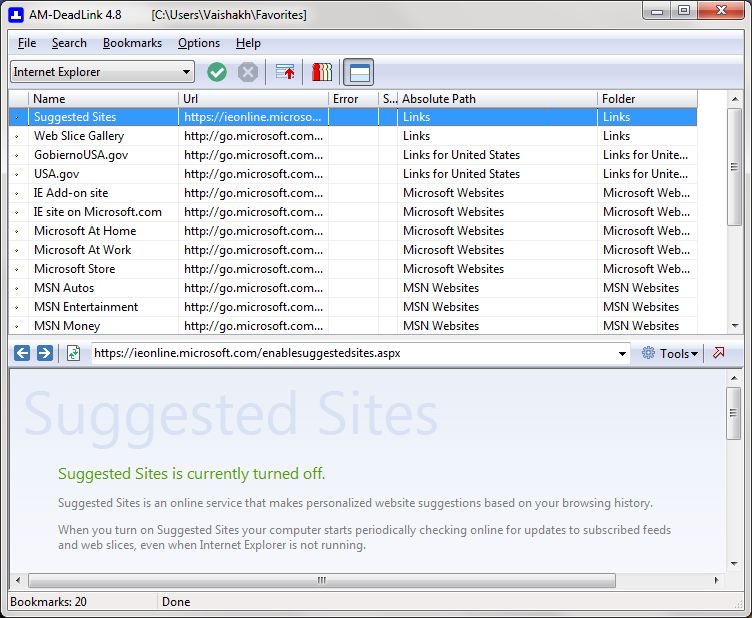 AM-DeadLink - Screenshot #1