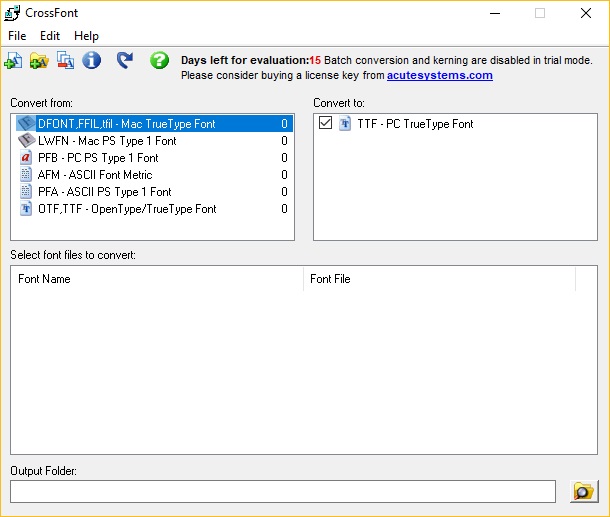 CrossFont - Screenshot #10
