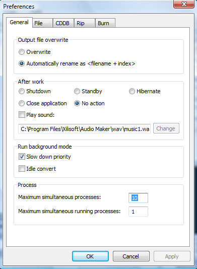 Xilisoft Audio Maker - Screenshot #13