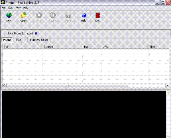 Phone Fax Spider - Screenshot #2