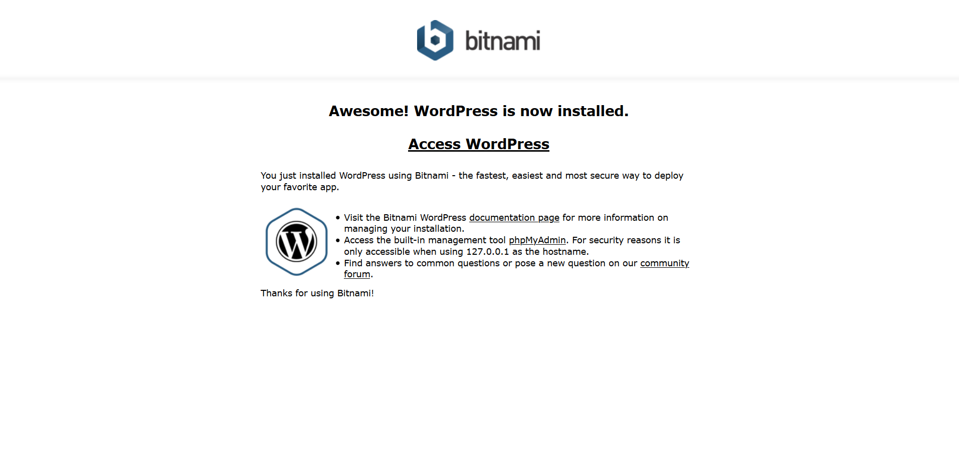 bitnami wordpress download for windows 10