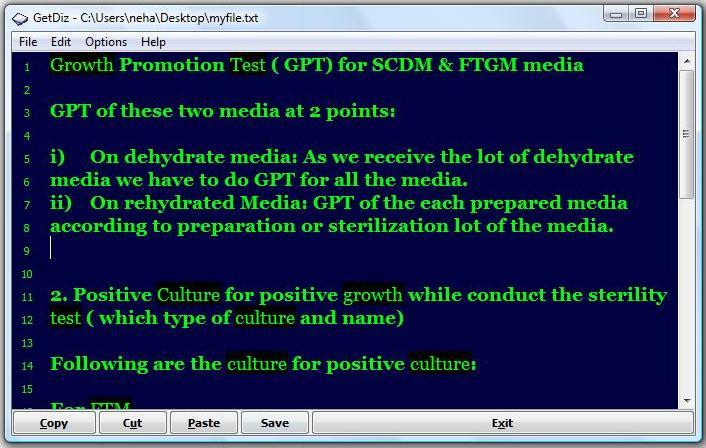 GetDiz - Screenshot #8