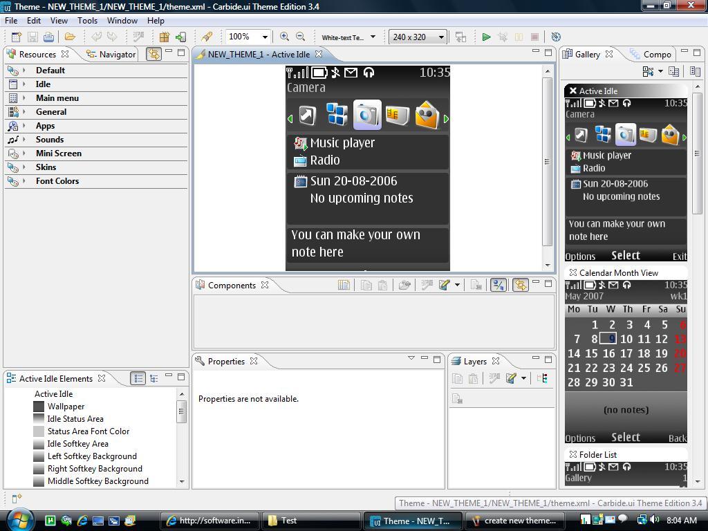 Carbide.ui Theme Edition - Screenshot #1