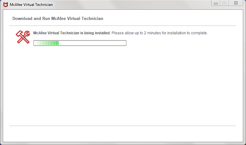 McAfee Virtual Technician - Screenshot #1
