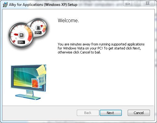 Alky for Applications - Screenshot #1