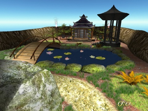 7art Fairy Lake &copy; 7art-screensavers.com - Screenshot #2