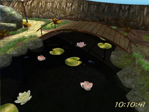 7art Fairy Lake &copy; 7art-screensavers.com - Screenshot #1