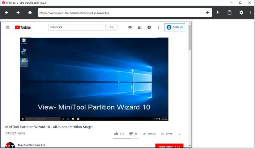Minitool Utube Downloader Latest Version Get Best Windows Software 6937