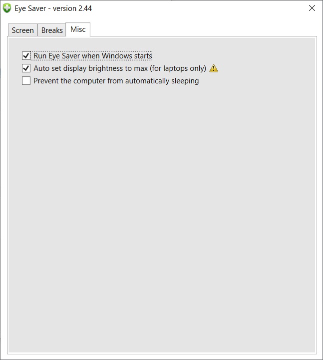 Eye Saver - Screenshot #4
