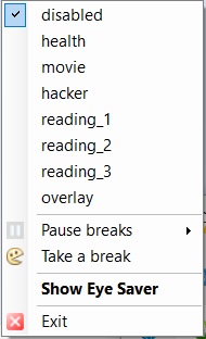 Eye Saver - Screenshot #2