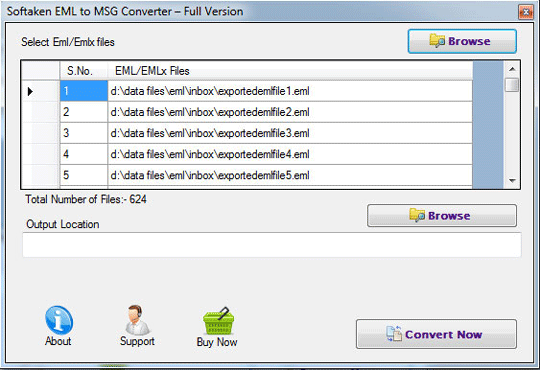 soft knoll eml to msg converter software