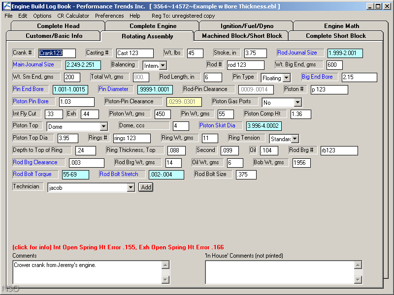 Engine Build Log latest version - Get best Windows software