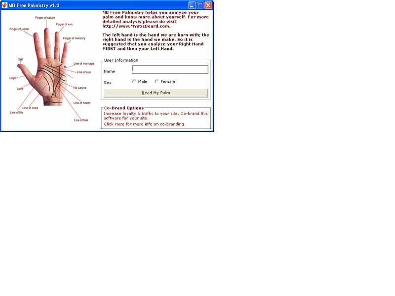MB Free Palmistry - Screenshot #1