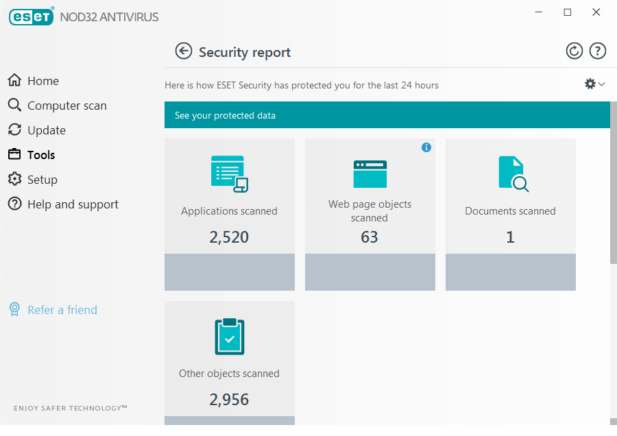 ESET NOD32 Antivirus - Screenshot #4