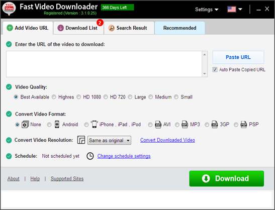 Fast Video Downloader 4.0.0.54 download the last version for android