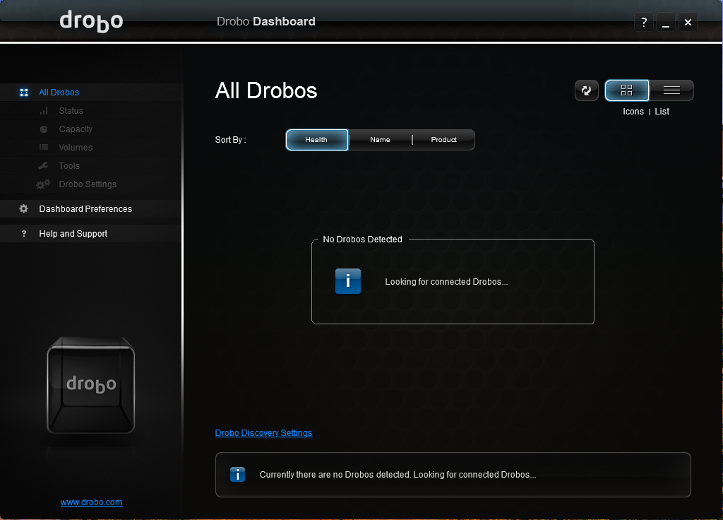 drobo dashboard for mac cannot see the interface drobo dashboard for mac cannot see the interface