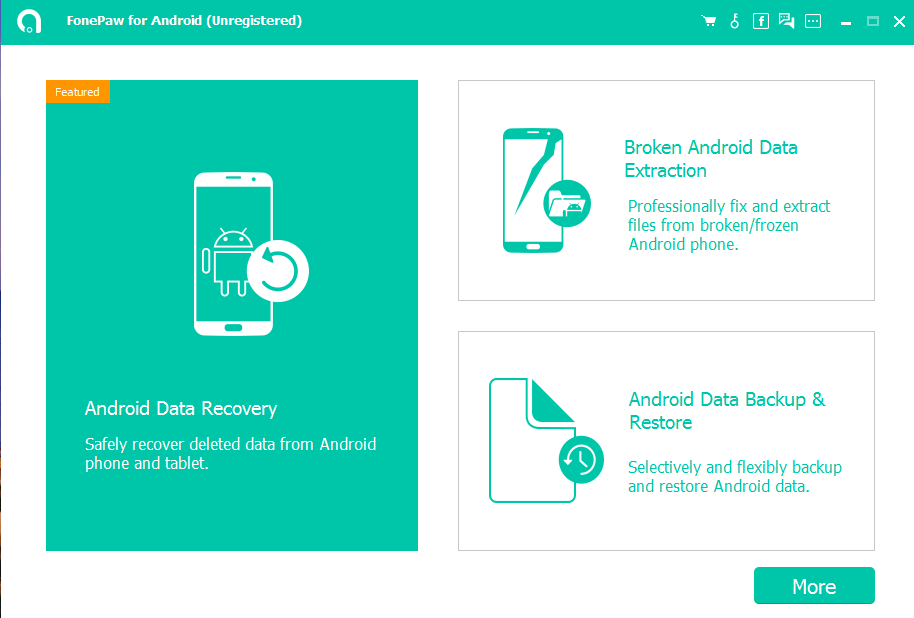 FonePaw Android Data Recovery - Screenshot #3