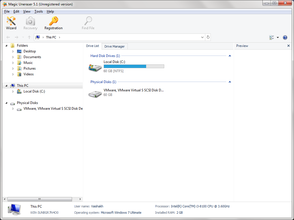 Magic Uneraser - Screenshot #1