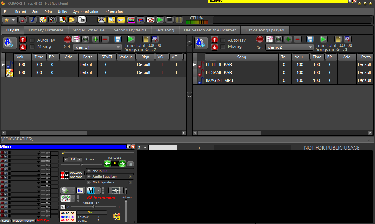 Karaoke 5 - Screenshot #2