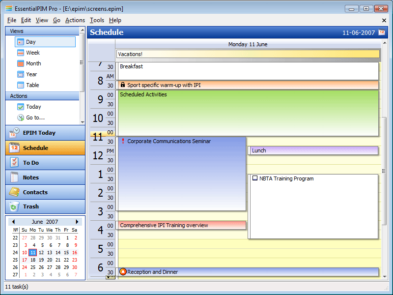 EssentialPIM Pro 11.7.1 for windows instal