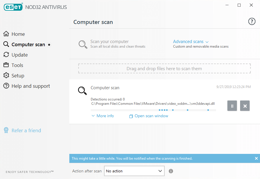 ESET NOD32 Antivirus - Screenshot #3