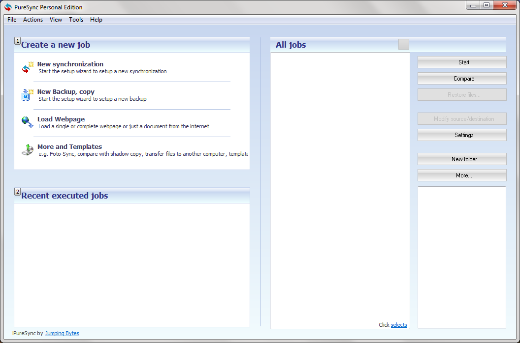 PureSync - Screenshot #1