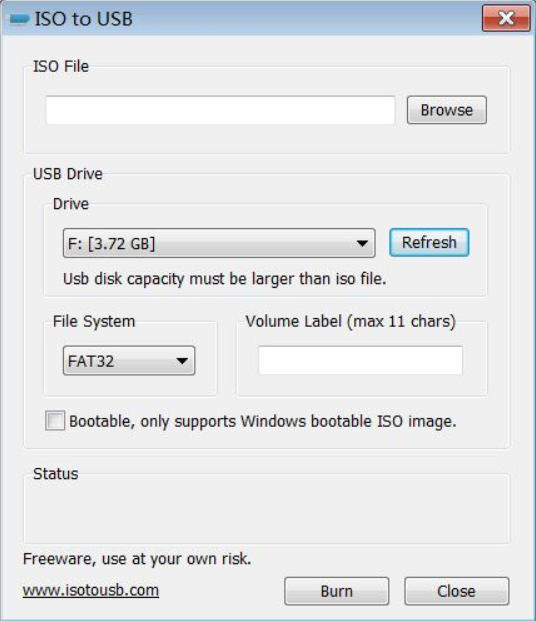 ISO to USB - Screenshot #1