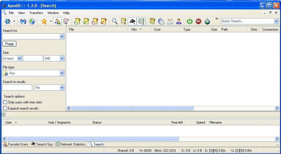 ApexDC++ - Screenshot #6