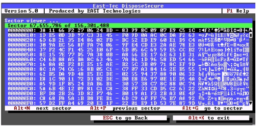 East-Tec DisposeSecure - Screenshot #4