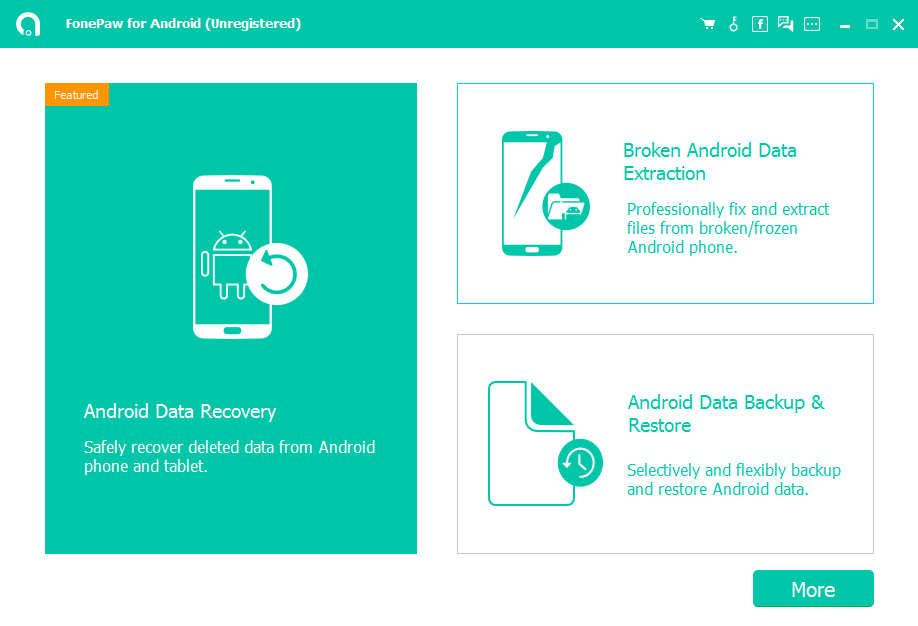 FonePaw Android Data Recovery - Screenshot #2