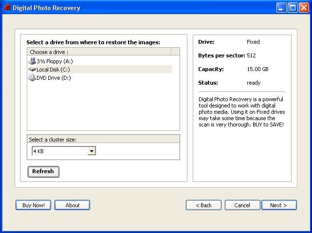 ArtPlus Digital Photo Recovery - Screenshot #10