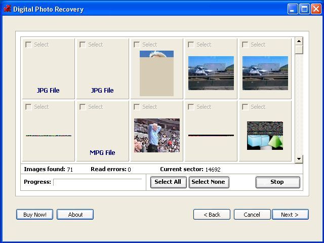 ArtPlus Digital Photo Recovery - Screenshot #9