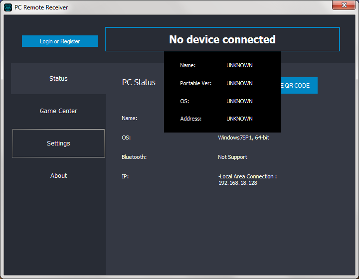 monect pc remote receiver exe download