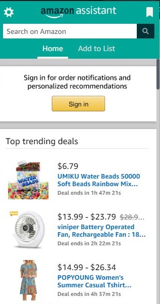 Amazon Assistant - Screenshot #3