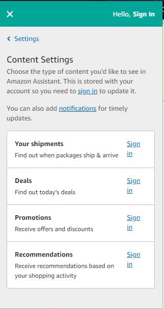 Amazon Assistant - Screenshot #1