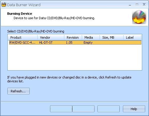 Paragon Easy CD/DVD Recorder - Screenshot #3