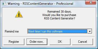 RSS Content Generator - Screenshot #6